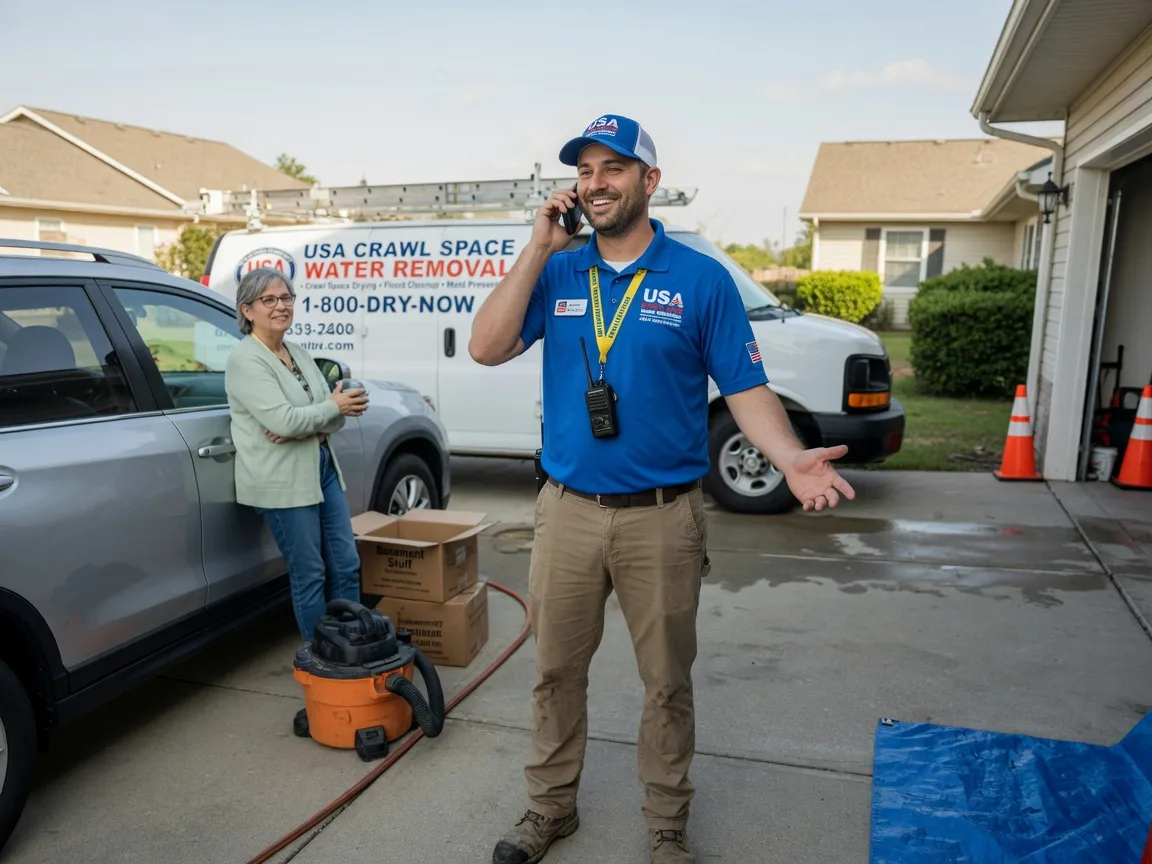 Crawl Space Water Removal Okmulgee, OK FAQs